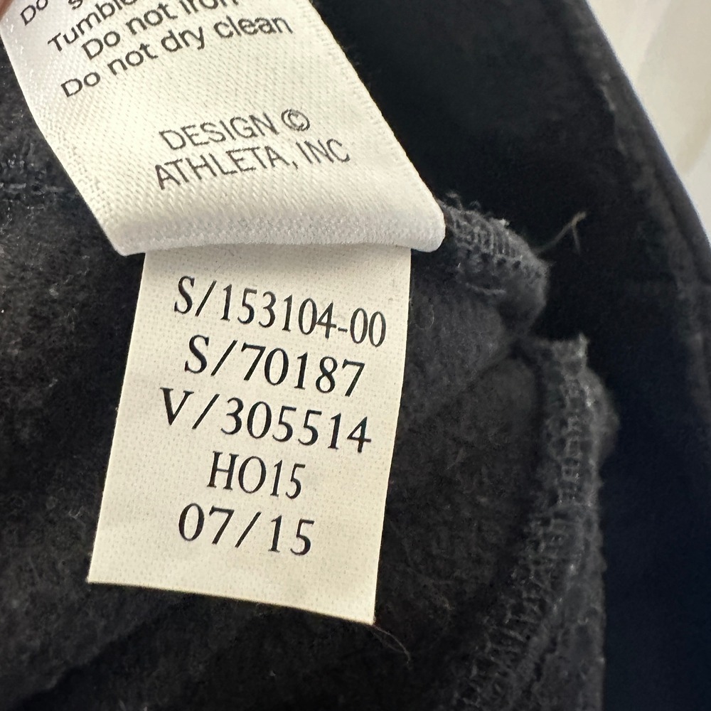 Athleta Boudler Ski Pants Women 0 Black Fleece Lined Softshell Winter Snow Ice - Picture 6 of 6
